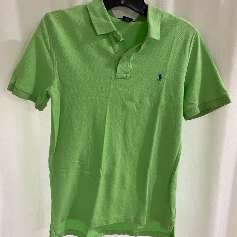 Youth Light Green Polo